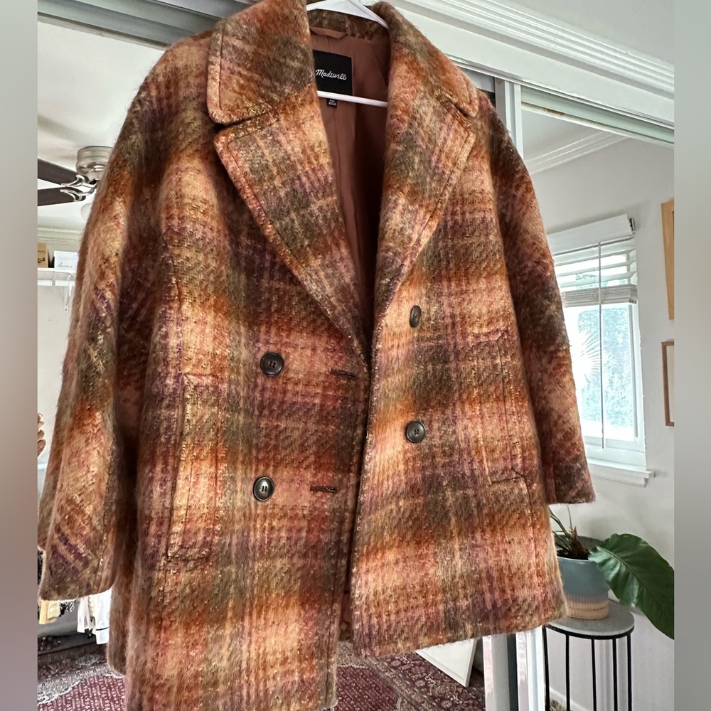 Women’s plaid Madewell jacket